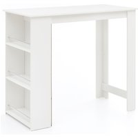 FineBuy Bartisch 120 x 60 cm Stehtisch Holz Küchenbartisch, Bartresen mit integriertem Regal, Tresentisch mit Bar, Tresen Küchen Tisch | Farbe: Weiß Unkategorisiert online kaufen FineBuy Bartisch 120 x 60 cm Stehtisch Holz Küchenbartisch, Bartresen mit integriertem Regal, Tresentisch mit Bar, Tresen Küchen Tisch | Farbe: Weiß Unkategorisiert online kaufen