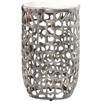 FineBuy Beistelltisch Aluminium rund 30cm – Anstelltisch mit Marmor Tischplatte – Design Metall Couchtisch für Wohnzimmer – runder Wohnzimmertisch modern – Dekotisch Handmade Sofatisch | Farbe: Silber Unkategorisiert online kaufen FineBuy Beistelltisch Aluminium rund 30cm – Anstelltisch mit Marmor Tischplatte – Design Metall Couchtisch für Wohnzimmer – runder Wohnzimmertisch modern – Dekotisch Handmade Sofatisch | Farbe: Silber Unkategorisiert online kaufen