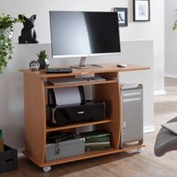 FineBuy Computertisch GRASSE rollbar Buche 90 x 71 x 50 cm mit Tastaturauszug, Laptop Tisch auf feststellbaren Rollen, PC-Tisch mit Drucker-Ablage platzsparend, Schreibtisch für kleine Räume | Farbe: Braun Unkategorisiert online kaufen FineBuy Computertisch GRASSE rollbar Buche 90 x 71 x 50 cm mit Tastaturauszug, Laptop Tisch auf feststellbaren Rollen, PC-Tisch mit Drucker-Ablage platzsparend, Schreibtisch für kleine Räume | Farbe: Braun Unkategorisiert online kaufen