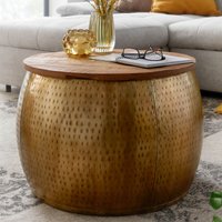 FineBuy Couchtisch Mango Massivholz Metall 60x60x40 cm Gold Rund mit Stauraum, Design Wohnzimmertisch abnehmbare Platte, Loungetisch Sofatisch Wohnzimmer Modern | Farbe: Gold Unkategorisiert online kaufen FineBuy Couchtisch Mango Massivholz Metall 60x60x40 cm Gold Rund mit Stauraum, Design Wohnzimmertisch abnehmbare Platte, Loungetisch Sofatisch Wohnzimmer Modern | Farbe: Gold Unkategorisiert online kaufen