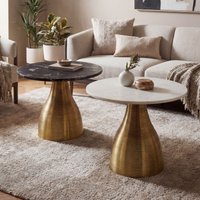 FineBuy Couchtisch Metall mit Marmor Tischplatte 60cm Rund - Moderner Wohnzimmertisch Aluminium Gold - Design Sofatisch Alu - Loungetisch Rillenoptik - Edler Beistelltisch Handmade | Farbe: Schwarz Unkategorisiert online kaufen FineBuy Couchtisch Metall mit Marmor Tischplatte 60cm Rund - Moderner Wohnzimmertisch Aluminium Gold - Design Sofatisch Alu - Loungetisch Rillenoptik - Edler Beistelltisch Handmade | Farbe: Schwarz Unkategorisiert online kaufen