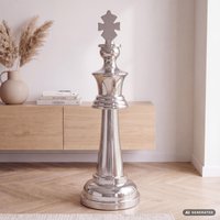 FineBuy Deko Schachfigur Aluminium Dekoration poliert 60 cm Dekofigur Statue Skulptur groß Alu einzeln modern XXL | Farbe: Silber Unkategorisiert online kaufen FineBuy Deko Schachfigur Aluminium Dekoration poliert 60 cm Dekofigur Statue Skulptur groß Alu einzeln modern XXL | Farbe: Silber Unkategorisiert online kaufen