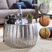FineBuy Design Couchtisch rund 60 cm aus Metall - Handgefertigter Aluminium Wohnzimmertisch Hammerschlag - Orientalischer flacher Alu Sofatisch | Farbe: Gold Unkategorisiert online kaufen FineBuy Design Couchtisch rund 60 cm aus Metall - Handgefertigter Aluminium Wohnzimmertisch Hammerschlag - Orientalischer flacher Alu Sofatisch | Farbe: Gold Unkategorisiert online kaufen