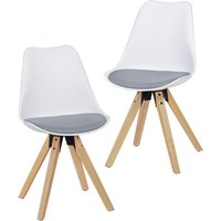 FineBuy Design Esszimmerstühle 2er Set SV43912 Skandinavische Stühle mit Holzbeinen, Retro Stuhlset Kunststoff, Küchenstühle mit Kunstleder, Lehnenstuhl Modern, Küchenstuhl Esszimmer | Farbe: Weiß Unkategorisiert online kaufen FineBuy Design Esszimmerstühle 2er Set SV43912 Skandinavische Stühle mit Holzbeinen, Retro Stuhlset Kunststoff, Küchenstühle mit Kunstleder, Lehnenstuhl Modern, Küchenstuhl Esszimmer | Farbe: Weiß Unkategorisiert online kaufen