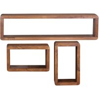 FineBuy Design Wandregal 3er Set Massiv Holzregale Landhausstil, Rustikales Wandregal-Set Holz, Hängeregal Viereckig Echtholz, Wand-Regale, Hängend Würfel, Regal Wandkästen Eckig | Farbe: Braun Unkategorisiert online kaufen FineBuy Design Wandregal 3er Set Massiv Holzregale Landhausstil, Rustikales Wandregal-Set Holz, Hängeregal Viereckig Echtholz, Wand-Regale, Hängend Würfel, Regal Wandkästen Eckig | Farbe: Braun Unkategorisiert online kaufen