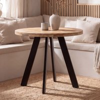 FineBuy Esstisch rund Ø 80 cm Mango Massivholz – Moderner Küchentisch mit Metallbeinen, Design Holztisch für 3 Personen, kleiner Esszimmertisch im Industrial Stil | Farbe: Braun Unkategorisiert online kaufen FineBuy Esstisch rund Ø 80 cm Mango Massivholz – Moderner Küchentisch mit Metallbeinen, Design Holztisch für 3 Personen, kleiner Esszimmertisch im Industrial Stil | Farbe: Braun Unkategorisiert online kaufen