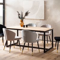 FineBuy Esszimmertisch 120x60x76 cm Akazie Massivholz Metall Esstisch Loft-Style, Küchentisch mit Metallbeinen, Holztisch Industrial Klein, Speisetisch Esszimmer Rechteckig | Farbe: Braun Unkategorisiert online kaufen FineBuy Esszimmertisch 120x60x76 cm Akazie Massivholz Metall Esstisch Loft-Style, Küchentisch mit Metallbeinen, Holztisch Industrial Klein, Speisetisch Esszimmer Rechteckig | Farbe: Braun Unkategorisiert online kaufen