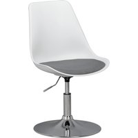 FineBuy HAINAN, Drehsessel Esszimmerstuhl Kunstleder / Stoff, Drehstuhl verstellbar, Drehhocker Wartezimmerstuhl | Farbe: Schwarz Unkategorisiert online kaufen