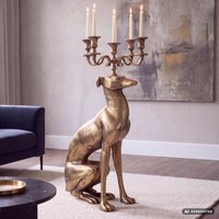 FineBuy Kerzenhalter Windhund Aluminium Gold 69 cm 5-armiger Kerzenleuchter, Kerzenständer Metall für fünf Kerzen, Bodenkerzenhalter Modern, Wohnaccessoire Hund | Farbe: Gold Unkategorisiert online kaufen FineBuy Kerzenhalter Windhund Aluminium Gold 69 cm 5-armiger Kerzenleuchter, Kerzenständer Metall für fünf Kerzen, Bodenkerzenhalter Modern, Wohnaccessoire Hund | Farbe: Gold Unkategorisiert online kaufen