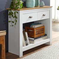 FineBuy Konsolentisch 85x35x76 cm Weiß / Eiche Design Anrichte Modern Schmal, Ablagetisch Flur mit Schubladen & Stauraum, Flurtisch Hoch | Farbe: Weiß Unkategorisiert online kaufen FineBuy Konsolentisch 85x35x76 cm Weiß / Eiche Design Anrichte Modern Schmal, Ablagetisch Flur mit Schubladen & Stauraum, Flurtisch Hoch | Farbe: Weiß Unkategorisiert online kaufen