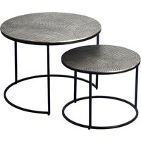 FineBuy Satztisch Metall 2er Set rund - Couchtisch Aluminium Tischplatten mit Muster - Beistelltisch Sofatisch Alu modern - Wohnzimmertisch Eisen Gestell Handmade | Farbe: Gold Unkategorisiert online kaufen FineBuy Satztisch Metall 2er Set rund - Couchtisch Aluminium Tischplatten mit Muster - Beistelltisch Sofatisch Alu modern - Wohnzimmertisch Eisen Gestell Handmade | Farbe: Gold Unkategorisiert online kaufen