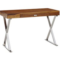 FineBuy Schreibtisch 120x55x78 cm Sheesham Massivholz / Metall, Design Bürotisch mit Schublade, HomeOffice Laptoptisch Computertisch mit Stauraum | Farbe: Schwarz Unkategorisiert online kaufen FineBuy Schreibtisch 120x55x78 cm Sheesham Massivholz / Metall, Design Bürotisch mit Schublade, HomeOffice Laptoptisch Computertisch mit Stauraum | Farbe: Schwarz Unkategorisiert online kaufen