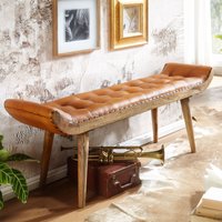 FineBuy Sitzbank Echtleder / Massivholz Bank Braun 125x50x38 cm Chesterfield, Design Polsterbank Flur, Lederbank Bettbank 2 Personen, Flurbank Modern | Farbe: Braun Unkategorisiert online kaufen FineBuy Sitzbank Echtleder / Massivholz Bank Braun 125x50x38 cm Chesterfield, Design Polsterbank Flur, Lederbank Bettbank 2 Personen, Flurbank Modern | Farbe: Braun Unkategorisiert online kaufen