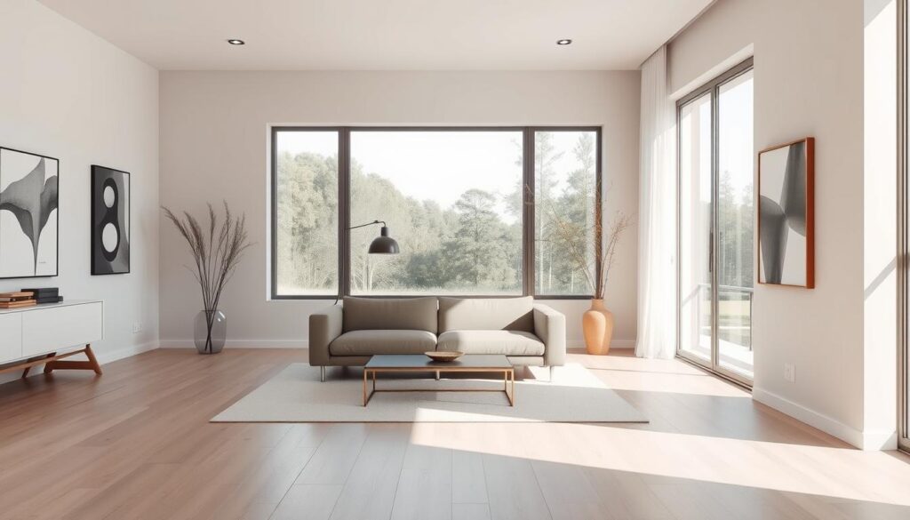 Minimalistische Wohnung