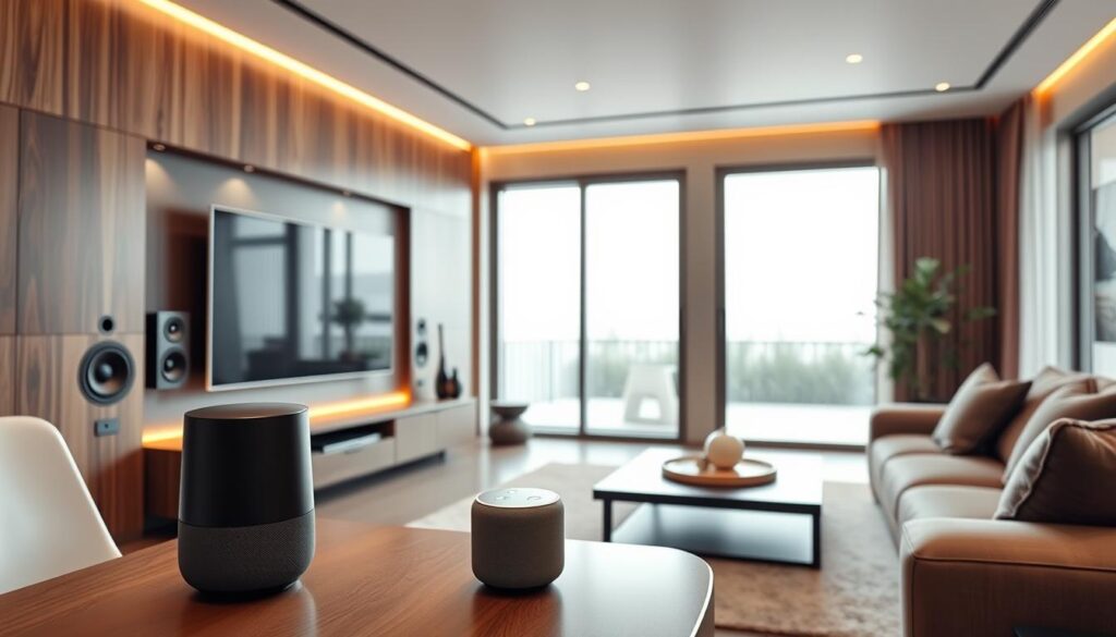 Smart Home Technologie Wohnzimmer