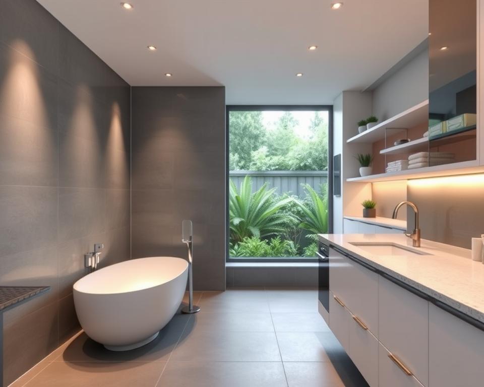 Badrenovierung und Küchenmodernisierung