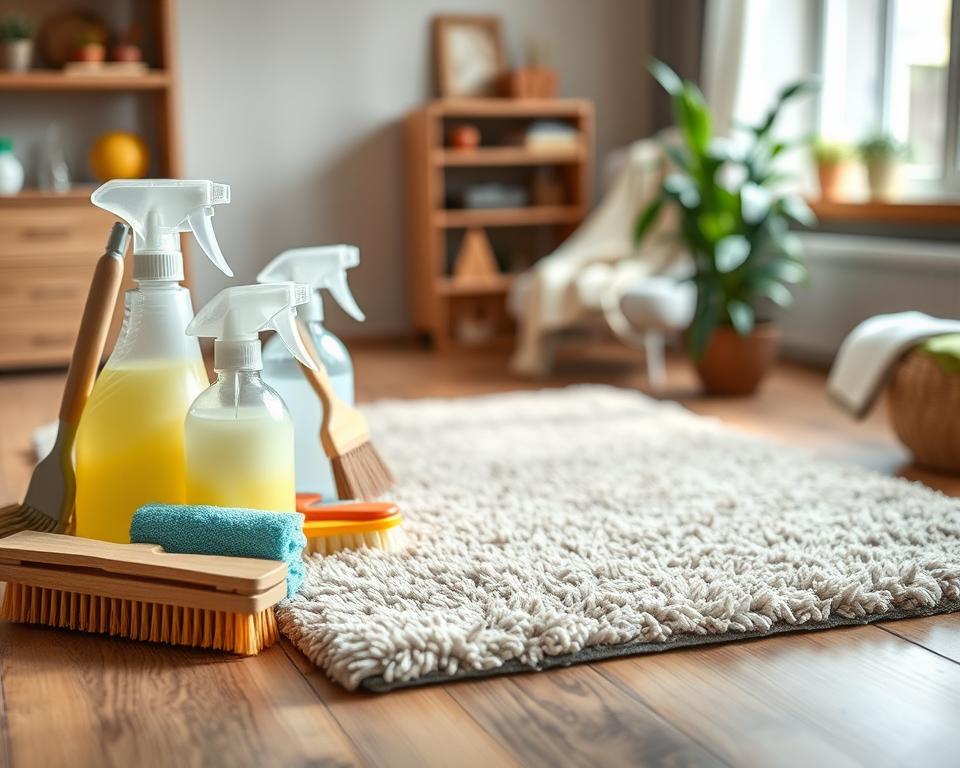 Haushaltsreinigungsmittel für Teppichreinigung
