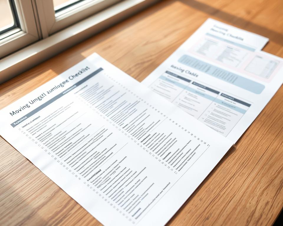 Umzugscheckliste Überblick