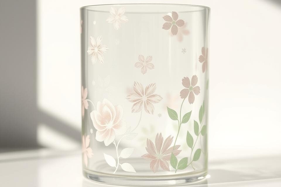 Serviettentechnik auf Glas – kreative Dekorationsideen