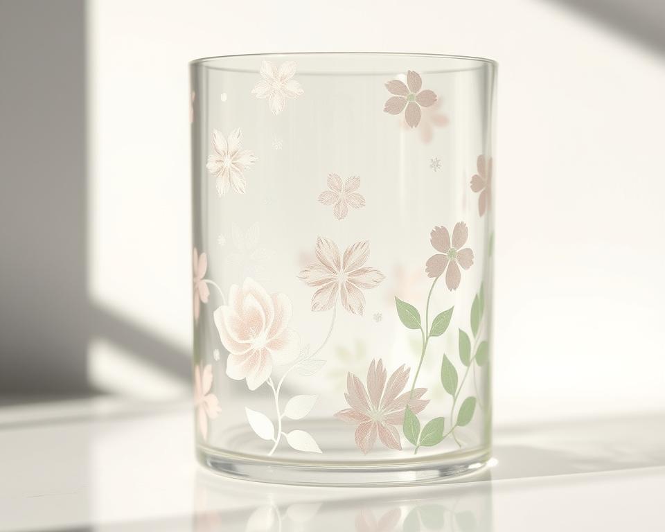 Serviettentechnik auf Glas – kreative Dekorationsideen