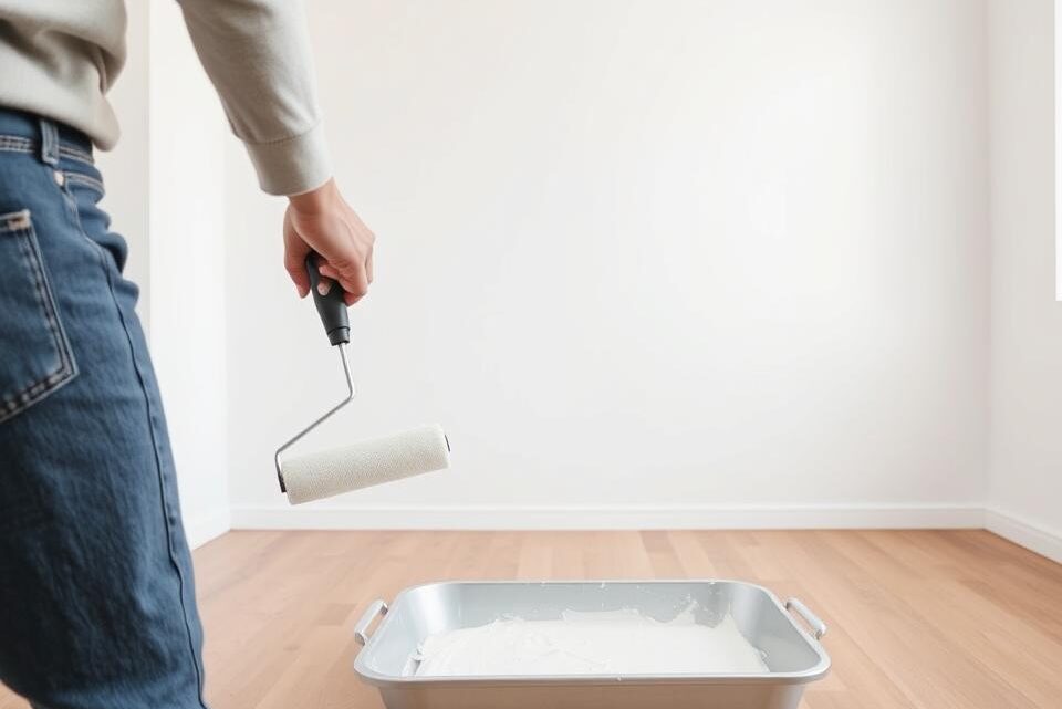 Wie streiche ich eine Wand – Einfache Anleitung