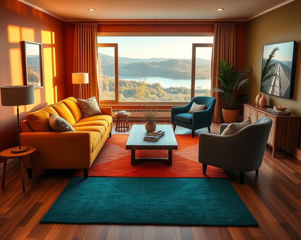 Farbkombinationen in Wohnräumen