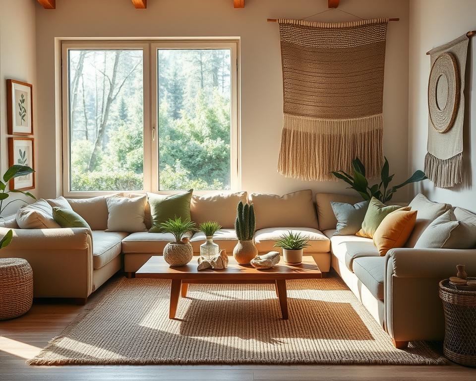 Naturfarben im Innenraum