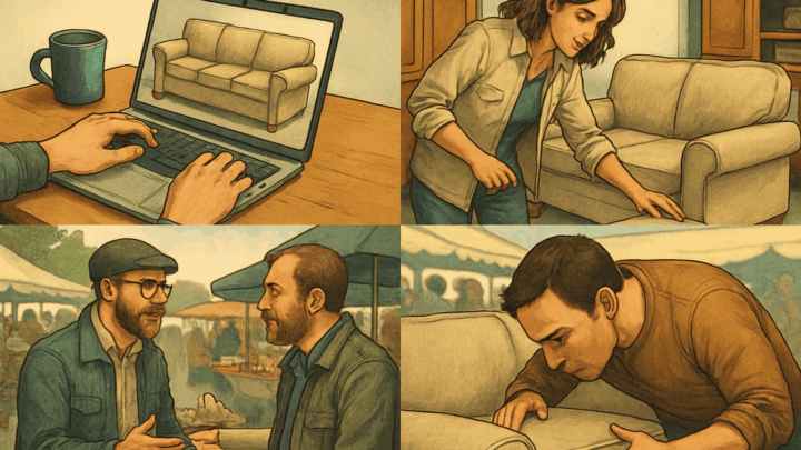 Gebrauchtes Sofa kaufen: Darauf sollten Sie achten!