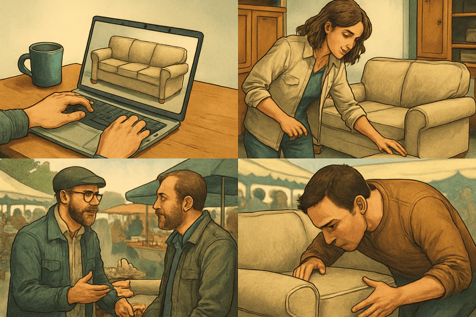 Gebrauchtes Sofa kaufen: Darauf sollten Sie achten!