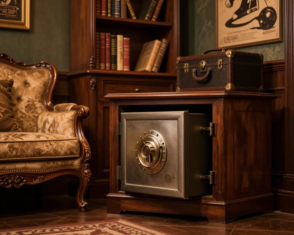 Versteckte Tresore und Safes in Möbeln