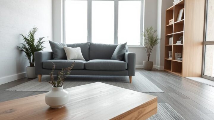 Minimalistische Einrichtung für dein Zuhause