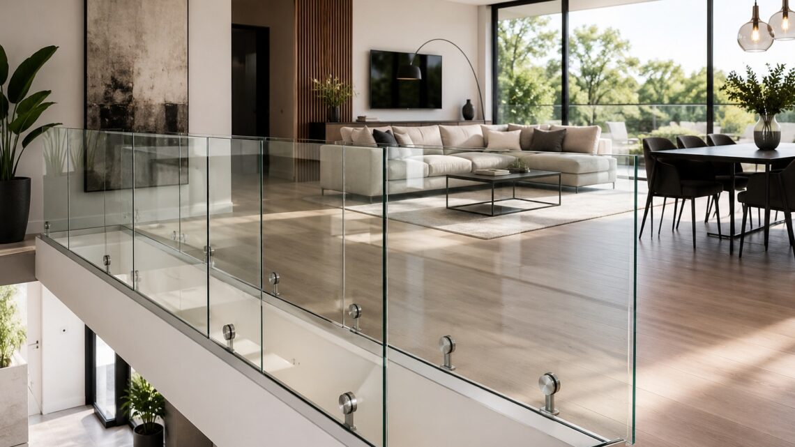 Welche Möbel passen zu modernen Glasgeländern? Einrichtungsideen für stilvolle Wohnkonzepte